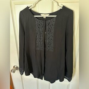 LC Lauren Conrad Blouse with Lace